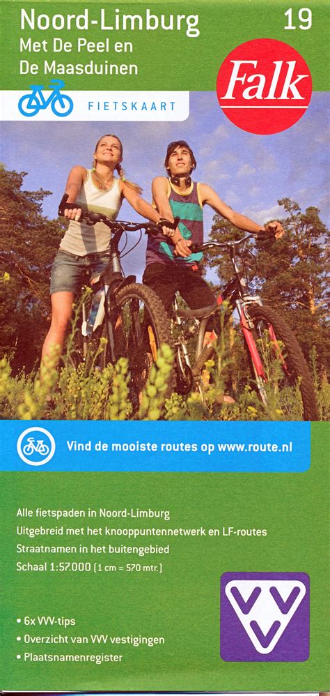 Fietskaart 19 Noord Limburg Met De Peel Falk 9789028703902 Kopen