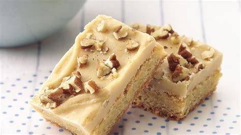 Blonde Brownies with Brown Sugar Frosting recipe from Betty Crocker