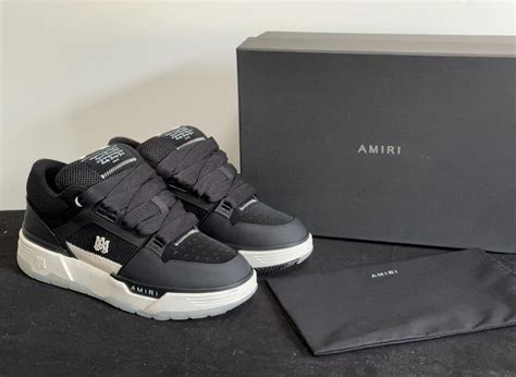 Amiri Ma 1 Black White Sneakerowner