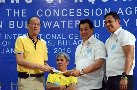 Pnoy Graces Historic Signing Of Bulacan Bulk Water Supply Project