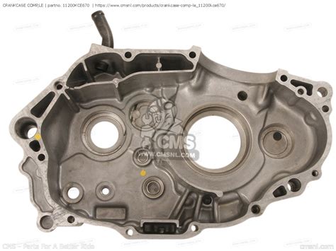 11200KCE670 Crankcase Comp Le Honda Buy The 11200 KCE 670 At CMSNL