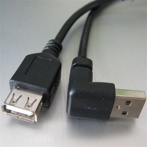 Usb20 L Shape Usb Plug Usb Extension Cable With L Shape Plug In Computer Cables And Connectors