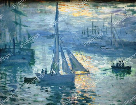 Sunrise Painting by Claude Monet Reproduction | iPaintings.com