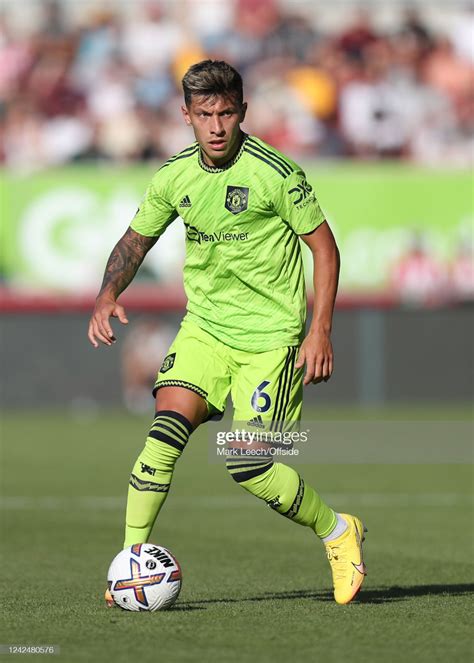 Lisandro Martinez Of Manchester United During The Premier League