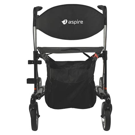 Aspire Vogue Carbon Fibre Seat Walker Mobility And Wellness