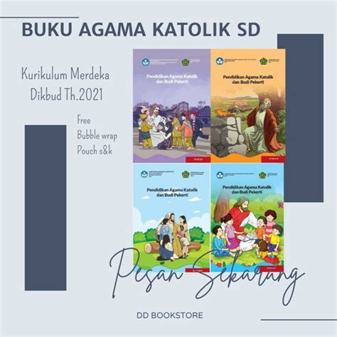 Jual Buku Agama Katolik Kelas 1 2 4 5 SD Kurikulum Merdeka Terbaru