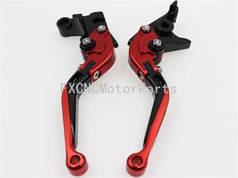 Cnc Extending Folding Clutch Brake Lever Red Black For Honda Cbr