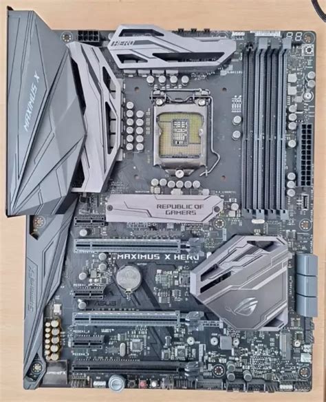 asus rog maximus  hero motherboard  ps picclick uk