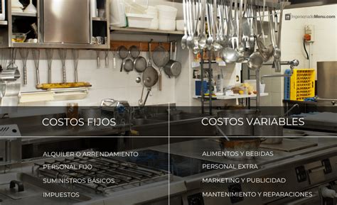 Cu Les Son Los Costos Fijos Y Variables En Un Restaurante