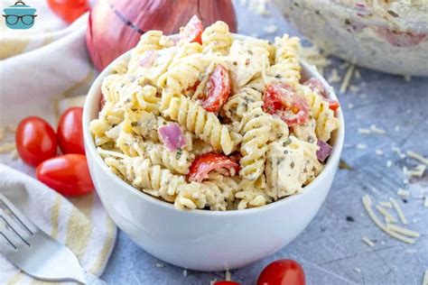 Caesar Basil Pasta Salad Video The Country Cook