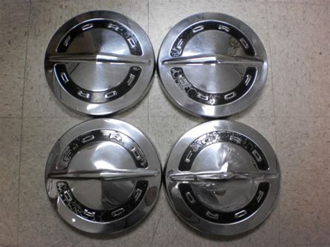 Purchase Ford Hubcaps1950s Vintagematching Set Of 4oemgood Driver