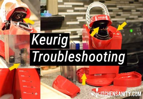 Troubleshooting Keurig Coffee Maker Problems | KitchenSanity