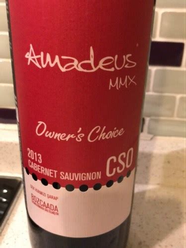 Amadeus Owners Choice Cabernet Sauvignon Vivino US