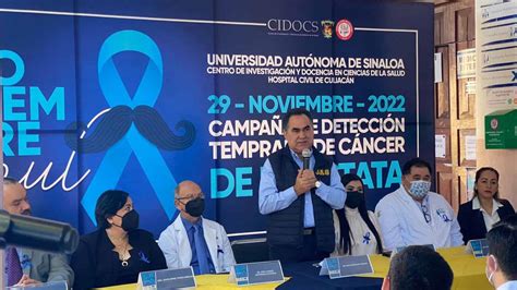 La Uas Inicia Campaña Gratuita De Detección Temprana De Cáncer De Próstata Luz Noticias