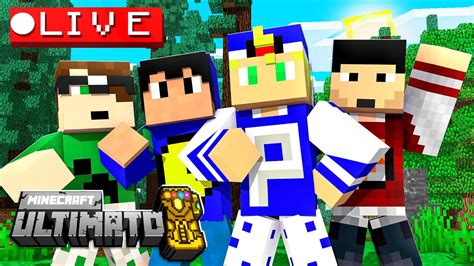 Livestream Minecraft Ultimato Paulinhu Youtube