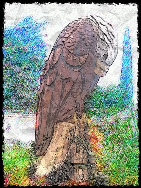 Eagle Spirit Totem Photograph by Cecil Grubbs - Pixels