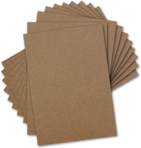 NEUSER PAPIER 100 Sheets Of Natural Paper Environmental Paper BROWN