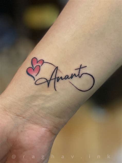 Best Small Name Tattoo ideas | infinity heart tattoo | Name tattoos on ...