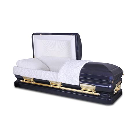 Caspian 18 Gauge Steel Premium Casket Sky Caskets