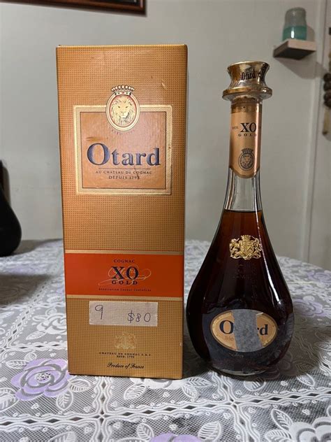 Xo Otard Gold Food Drinks Alcoholic Beverages On Carousell