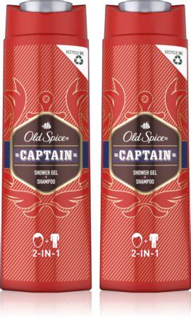 Old Spice Captain Gel De Duche E Champ Em Para Homens Notino Pt