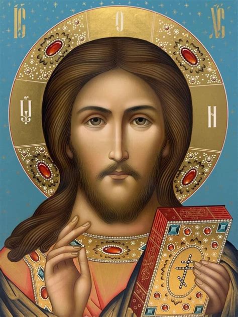 Orthodox Icons Byzantine Jesus Christ Icon Greek Orthodox Icon Byzantine Icon Birthday Name Day