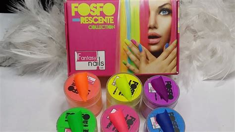 Coleccion Fosfo De Fantasy Nails Rese A Acrylicos Youtube