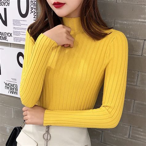 Buy Korean High Neck Sweater In Stock