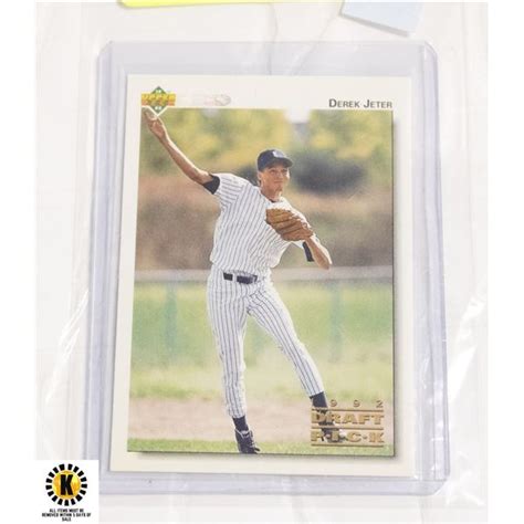 DEREK JETER PRE-ROOKIE CARD 1992