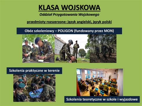 Klasa Wojskowa Opw Xvi Liceum Og Lnokszta C Ce