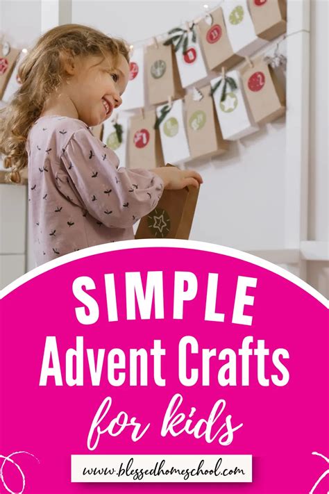 Simple Advent Crafts for Kids: Countdown to Christmas