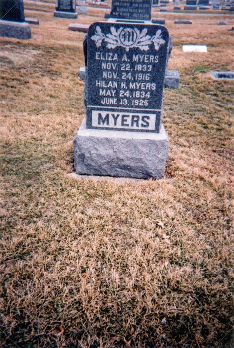 Hilan Hiland H Myers 1834 1925 Mémorial Find a Grave