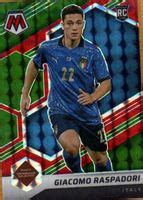 Giacomo Raspadori 2021 Mosaic Road To FIFA World Cup 28 Choice Red