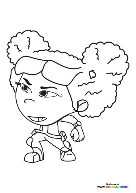 Hamilton Coloring Pages Free Maggie And The Ferocious Beast Coloring