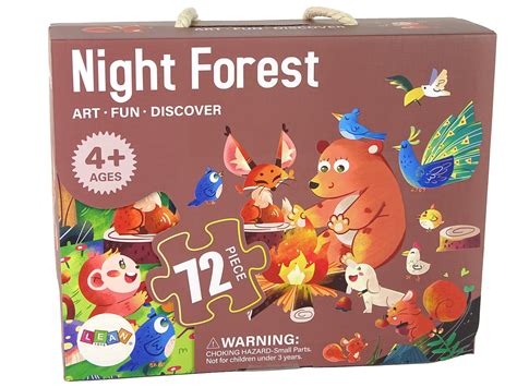 Puzzle For Kids Forest Animals Puzzle 72 Elem | Toys \ Jigsaw & puzzle ...