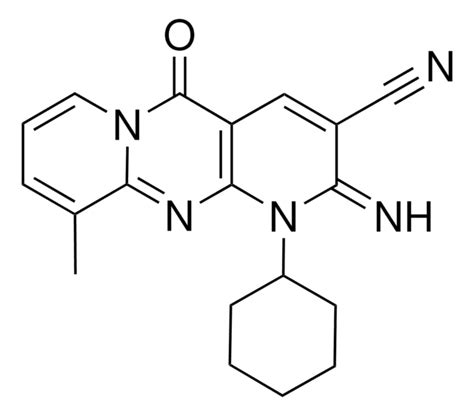 1 CYCLOHEXYL 2 IMINO 10 METHYL 5 OXO 1 5 DIHYDRO 2H DIPYRIDO 1 2 A 2 3