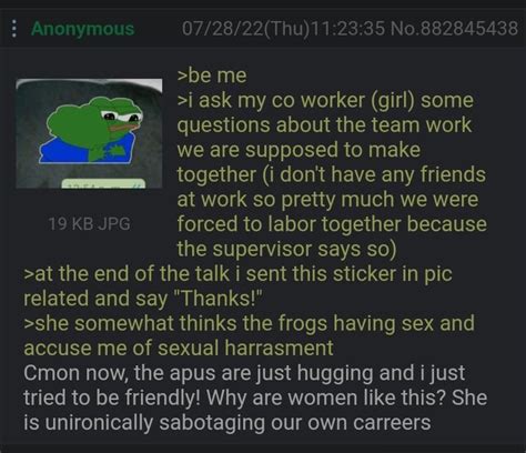 Anon Questions Women Greentext