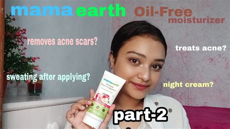 Mamaearth Oil Free Moisturizer With Apple Cider Vinegar Review Of