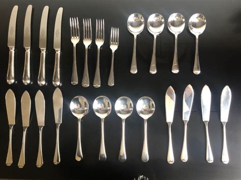 Sheffield England Cutlery Set 24 Silver Plated Catawiki