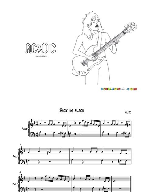 Back In Black Ac Dc Piano Facil Pdf