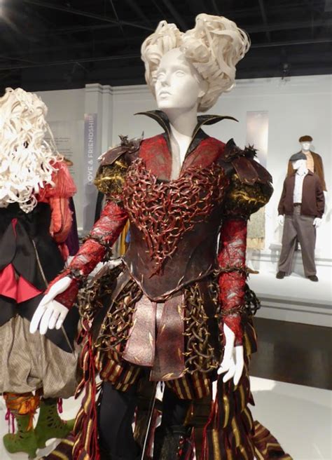 Hollywood Movie Costumes And Props Alice Through The Looking Glass Film Costumes On Display At