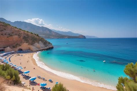 Premium Photo Kaputas Beach People Enjoying Sun And Sea At The