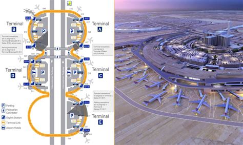 Terminals at the Dallas Fort Worth Airport DFW airport terminal map