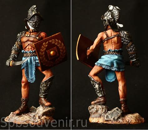 Roman Gladiator Murmillo GLADIATORS MUSEUM TOP QUALITY TIN TOY