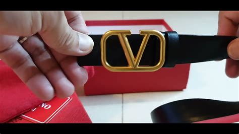 Unboxing Valentino Garavani Belt YouTube