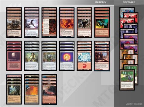 Legacy Mono Red Prison Deck By YPrincipe MTG DECKS