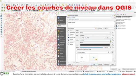 Comment Cr Er Les Courbes De Niveau Dans Qgis Formation Acc L R E Sig