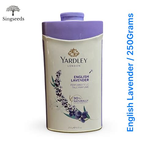 Yardley London English Lavender Fragrance Perfumed Talc Talcum Powder