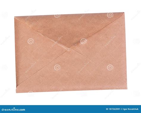 Old Vintage Envelope Stock Image Image Of Invitation 187262091