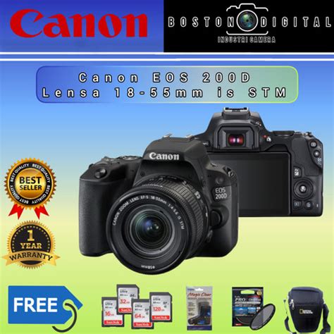 Jual CANON 200D KIT 18-55MM IS STM / CANON EOS 200D KIT 18-55MM IS STM ...